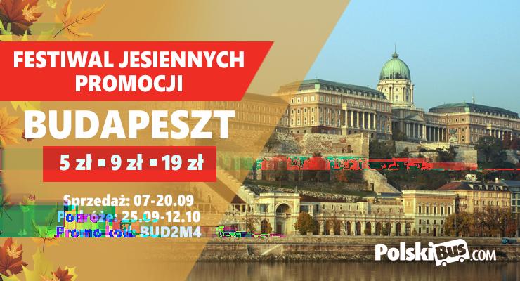 9 zł Budapeszt <> Kraków, Tarnów, Katowice 19 zł Budapeszt <> Rzeszów, Toruń, Łódź, Gdańsk, Warszawa, Częstochowa do ceny należy doliczyć od 1 do 5 zł opłaty rezerwacyjnej zależnej od wybranego