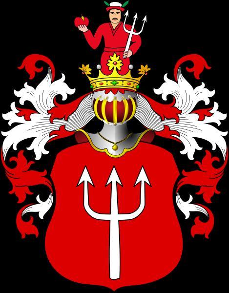 Die adlige polnische Familie Czwalina. Altpolnisches Geschlecht, seit dem Anfang des 16. Jahrhunderts als in Masuren begütert urkundlich und mit Wappen nachweisbar.