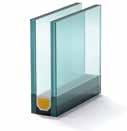 SZYBA ABSORPCYJNA Szyby absorpcyjne ze szkła float barwionego w masie o przepuszczalności światła od 32 do 72%.
