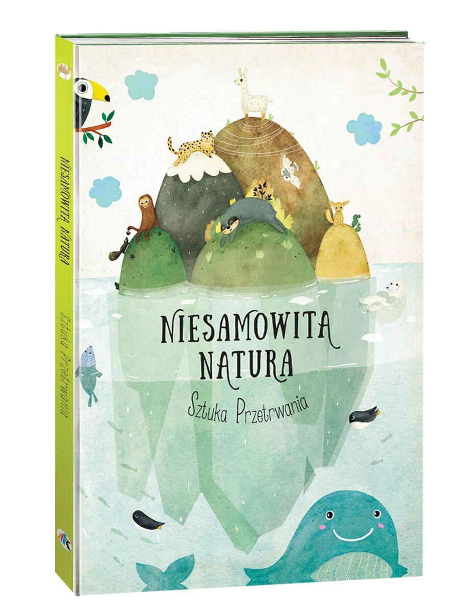 S E R I A nowość Niesamowita natura Sztuka Przetrwania Opisuje różne sposoby, w jakie zwierzęta radzą sobie w trudnych warunkach. Dlaczego pingwinom nie jest zimno, gdy pływają w lodowatej wodzie?