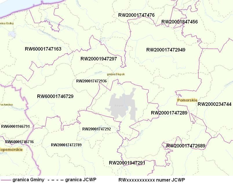 Program Ochrony Środowiska dla Gminy Słupsk Green Key 4.5. WODY POWIERZCHNIOWE 7 4.5.1.