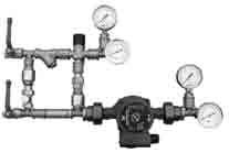 funkcją układu mieszającego jest kontrola, razem z systemem sterowania, temperatury doprowadzanej wody w nagrzewnicach wodnych.