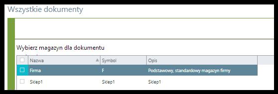 Dokument w formacie XML musi mieć określony symbol dokumentu, występujący w bazie, do której jest importowany (i jako taki zostanie zaimportowany).