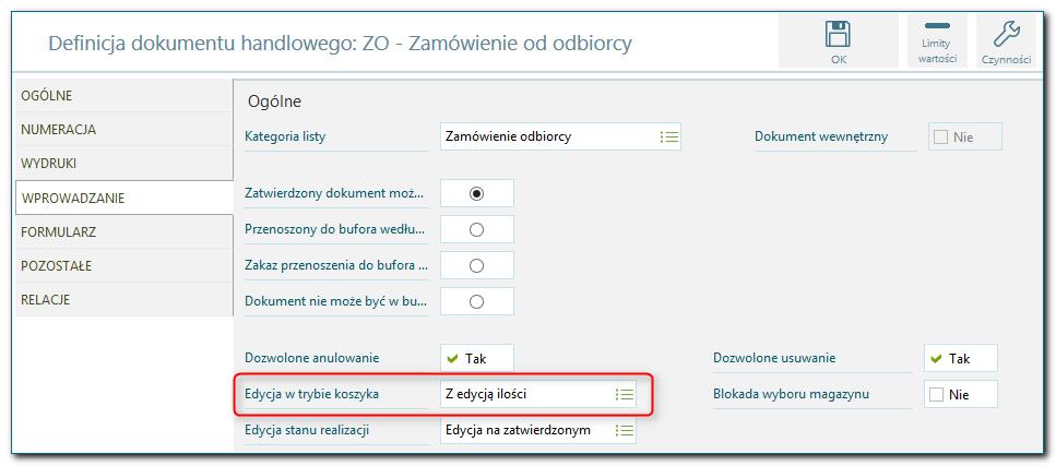 Przykładowo zmiana kontrahenta na fakturze nie spowoduje zmian na powiązanym relacją dokumencie magazynowym, podobnie nie zmieni się także w takiej sytuacji kontrahent na dokumencie zamówienia, jeśli