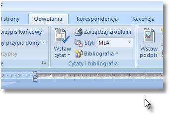 Microsoft Word 2007 - jak zrobić bibliografię Naukowcy, studenci, a także i licealiści piszą zwykle prace naukowe, dyplomowe czy semestralne.