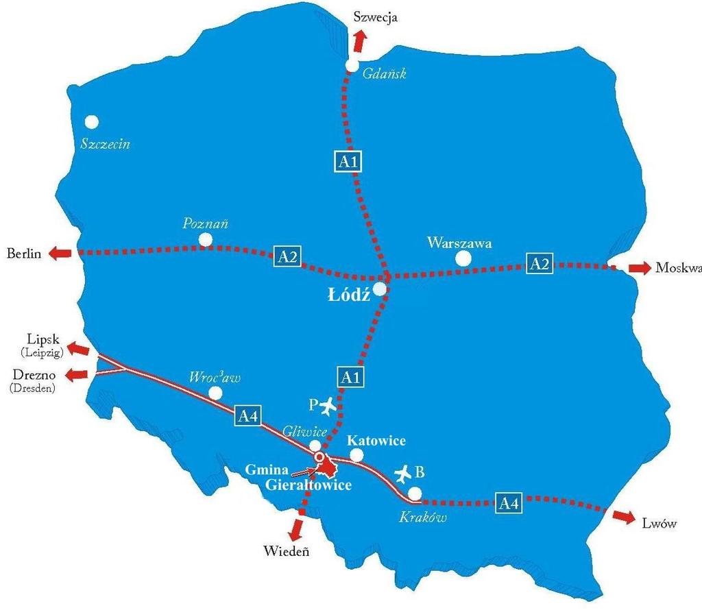 Dane geograficzne i demograficzne Województwo śląskie, Powiat gliwicki Powierzchnia 40 km 2 (w tym 52% grunty orne 11% lasy) Ludność 12 000 mieszkańców (3000 budynków) 4 sołectwa: Chudów - 1 700