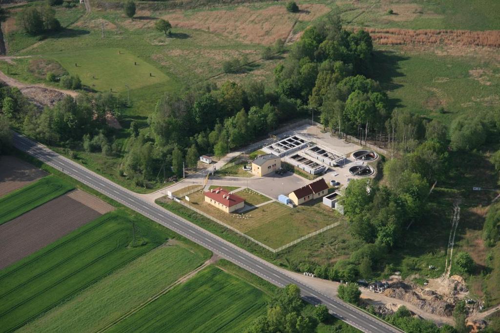 Lokalizacja oznaczona na niebiesko projektowana instalacja produkcji biogazu w gminie Gierałtowice.