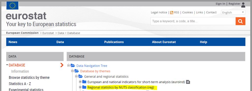ródªa danych przestrzennych i literatura Zadanie domowe 1 Korzystaj c z bazy Eurostatu, przygotuj za pomoc R ilustracj regionalnego zró»nicowania wybranej przez siebie