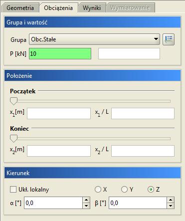 Obowiązuje dla całości pręta. Rys. 7.