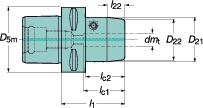 TOOLIN SYSTMS Hydro-rip - Coromant Capto tools SYSTMY MOCOWANIA NARZĘDZI Hydro-rip - narzędzia Coromant Capto Hydro-rip HD Uchwyt precyzyjny Coromant Capto 391.