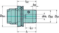 TOOLIN SYSTMS Hydro-rip - HSK solid holding tools Hydro-rip - jednolite uchwyty narzędziowe HSK SYSTMY MOCOWANIA NARZĘDZI Hydro-rip HD Uchwyt precyzyjny HSK Forma A/C 392.