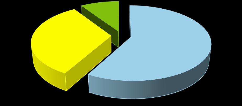 Struktura paliw wykorzystywanych w transporcie w roku 2013 9% 33% 58% Benzyna Diesel LPG Wykres 12. Struktura paliw wykorzystywanych w transporcie w roku 2013.