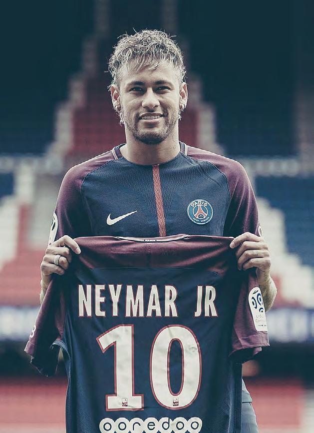 LE BALLON MAGAZINE NEYMAR W PARIS SAINT-GERMAIN PUBLICYSTKA NEYMAR, WHY? Autor ERYK DELINGER twitter: @E_Delinger N E Y M A R P S G To będzie sezon Neymara.