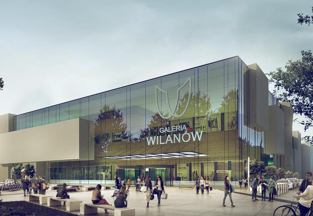 Galeria Wilanów Warszawa Data otwarcia: Q4 2018 GTC Powierzchnia: 61,000 Lokale: 250 H&M, Smyk, Empik Kontakt: Anna Hofman: Mob.