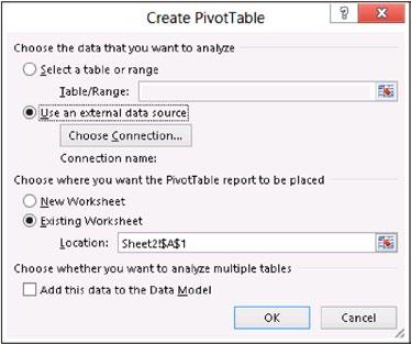 16 Rozdział 1: Wprowadzenie do PowerPivot się do więcej niż jednej tabeli danych.