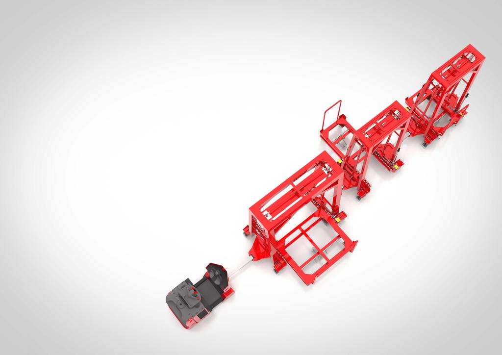 V-LINER ADVANTAGES ZALETY V-LINER POSSIBLE TWO-SIDED DELIVERY MOŻLIWE OBUDSTRONNE DOSTAWY Platforms have been designed to allow for the possibility of loading and unloading containers on both sides.