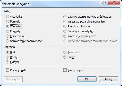 Filozofia modułu 1 20 Poprawianie ustawień strony w arkuszu Wstępnie sformatowane arkusze dostarczane wraz z programem zostały sprawdzone z podstawowymi sterownikami drukarek.