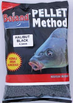 4,5 mm PE-MHR624 Halibut Red 0,7 kg 6 mm PE-MHR625 Green Betaine 0,7 kg 2 mm PE-MGB626 Green Betaine 0,7 kg 4,5 mm PE-MGB627 Green Betaine 0,7 kg 6 mm PE-MGB628 Crush (kruszony)