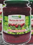 PRODUKTY EKOLOGICZNE Buraczki tarte Kapusta