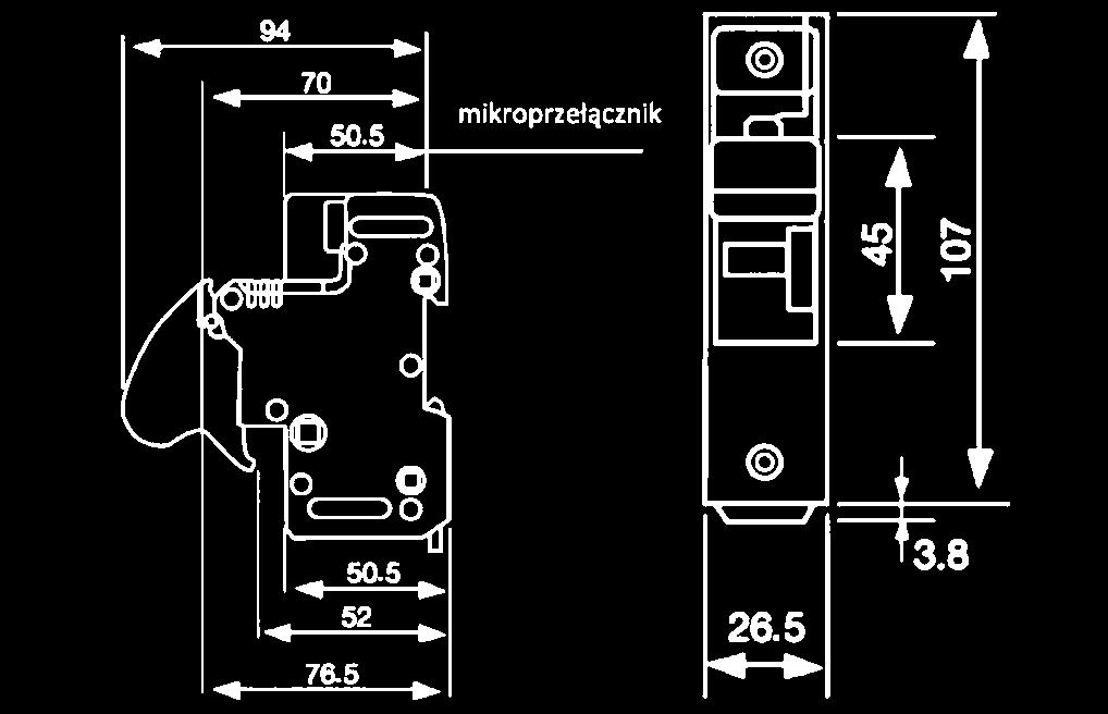 wykonanie 1+N-polowe 3 CMS141N T331010C CMS141NI M331050 wykonanie 2-polowe 3 CMS142 R331031C CMS142I M331004 wykonanie 3-polowe 2 CMS143