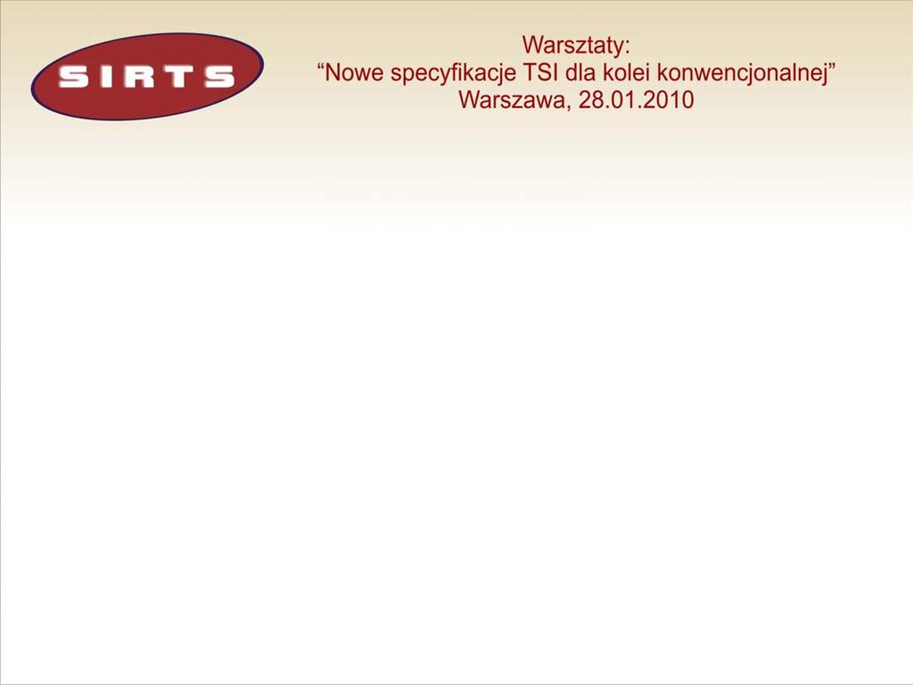 Specyfikacja TSI CR ENE - wymagania dla podsystemu energia oraz składników