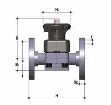 DKULV DIALOCK zawór membranowy z końcówkami mufowymi i śrubunkami do klejenia, calowy BS d DN PN B B 1 E H H 1 L A R 1 Z g EPDM Code FPM Code PTFE Code 1/2 15 10 102 25 41 131 80 90 1 97 500