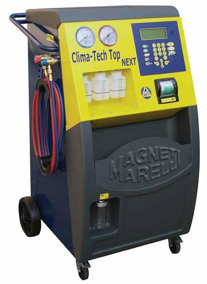 Obsługa klimatyzacji dla profesjonalistów! Aprobata grupy FIAT Stacje do obsługi klimatyzacji Magneti Marelli to urządzenia na najwyższym poziomie, skonstruowane na bazie wieloletniego doświadczenia.