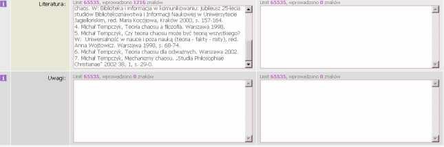 Zostały takŝe przygotowane dodatkowe formularze (zob. il. 2 podrzędne w stosunku do głównego formularza il. 1) do wprowadzenia odrębnych informacji dla róŝnego rodzaju typów zajęć tzn.