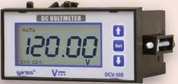 cyfr 14,2 mm Pomiar TRMS EVM-R3C - woltomierz z wyjściem alarmowym Pomiar napięcia