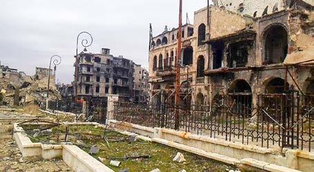 TŁO WYDARZEŃ SYRIA: Pomoc humanitarna i odbudowa Długoletnia wojna spowodowała w Syrii ogrom zniszczeń. Szacuje się, że ponad połowa syryjskich chrześcijan opuściła już kraj.