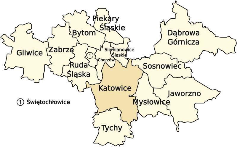 Koncentracja geograficzna obiektów spotkań a rozwój przemysłu wydarzeń w województwie śląskim inwestycji w obiekty spotkań w Katowicach w latach 2009 2015 wyniosła ponad 2,6 mld zł (www. przemiana.