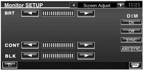 Menu konfiguracyjne Konfiguracja zegara Można ustawić aktualny czas. Wyświetl ekran konfiguracji zegara Dotknij na ekranie "Setup Menu" (strona 58).