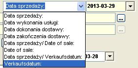 2. Edytowalny nagłówek dokumentu Od wersji 4 każdej fakturze można przyporządkować, jaki ma być nagłówek dokumentu Uwaga!