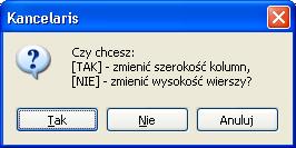 133 Co nowego w systemie Kancelaris 4.14 STD/ 4.24 PLUS 79. Ogólne 79.1. Drukowanie Poprawiono drukowanie kolumn z haczykami Umożliwiono dopasowanie wysokości wierszy w oknie drukowania po zmianie czcionki na większą.