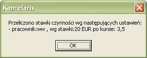 powoduje, że w następnym kroku kreatora faktury od razu wybrane są czynności z podanego okresu, bez potrzeby naciskania przycisku [Wybierz]. 28