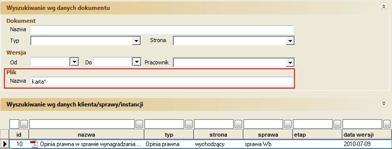 48 33.5. Książka korespondencji 33.5.1.