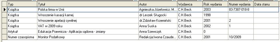 53 35. Biblioteka 35.1. Nowe kolumny w liście pozycji W liście Pozycji w bibliotece dodano kolumny: Wydawca, Rok wydania, Numer wydania, Data stanu. 36. Moje biurko 36.1. Terminarz osobisty - przejście do akt sprawy W liście zadań dodano pod prawym przyciskiem myszki opcję "Otwórz akta sprawy".