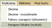 72 Poniższa tabela pokazuje jakie dane pojawią się w systemie (i z jakimi numerami) w zależności od działania użytkownika: Dokumenty powiązane z