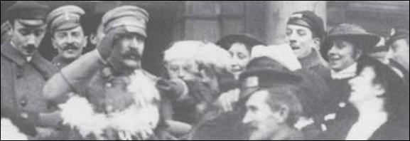 Razem z radosną wiadomością, otrzymałem rozkaz od ob.