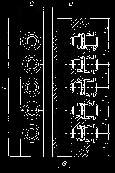 TUBE C D L L1 L2 Code number 1/8-4 15 25 75 12 13,5 80.0503.18.