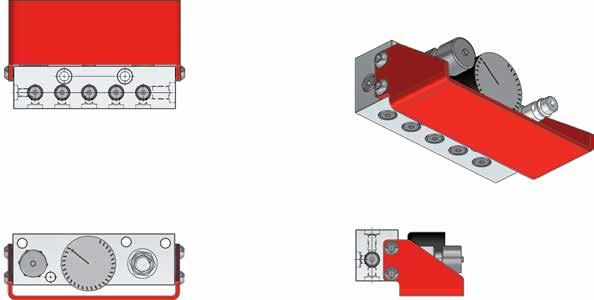 PANEL KONTROLNY CP01A kompatybilny z systemem Easy Manifold CONTROL PANEL CP01A Easy Manifold compatible Panel kontrolny typu Micro z podstawą aluminiową, manometrem, zaworem ładująco-rozładowującym,