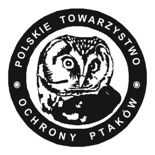 POLSKIE TOWARZYSTWO OCHRONY PTAKÓW ul.