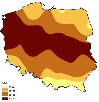 Częstotliwość (%) susz