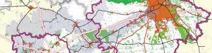 należy y zachować przestrzenie ekstensywnego użytkowania o charakterze zielonym, które wchodzą w formie klinów w do centrum Warszawy, należy y dążd ążyć do powiązania radialnej sekwencji