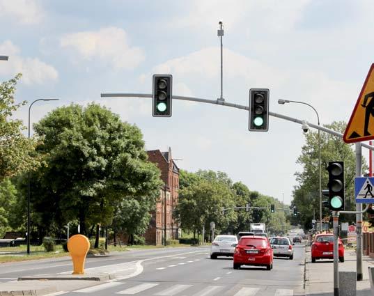 W Gliwicach zmodernizowano 65 skrzyżowań. Na każdym z nich wymienione zostały sygnalizatory, maszty i wysięgi.