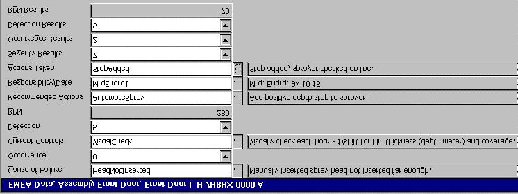 Podczas definiowania przyczyn można skorzystać z biblioteki przyczyn.