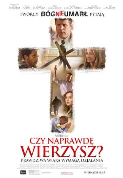 25 27 września 2015r. Seanse filmu Czy naprawdę wierzysz? (dramat/usa) 25.09 26.09 27.09 9.15 9.15 9.15 10.00, 17.