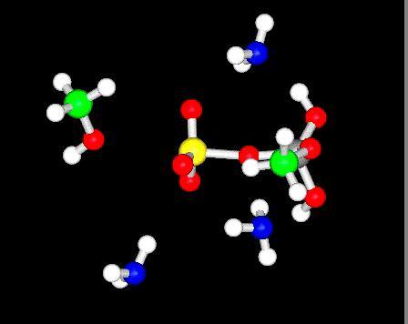 Aplikacje graficzne wizualizacja naukowa Symulacja reakcji chemicznej na