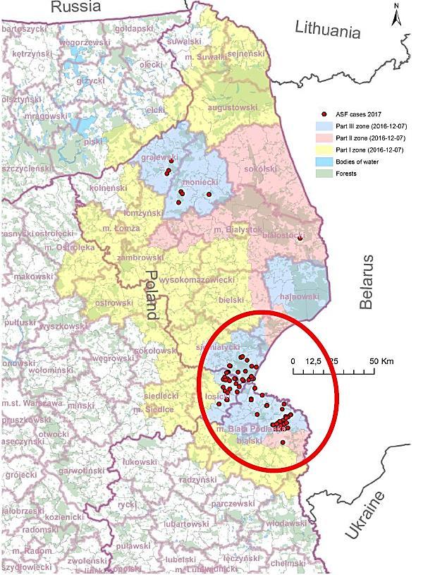 świń na terytorium Rzeczypospolitej Polskiej Ryc. 3.