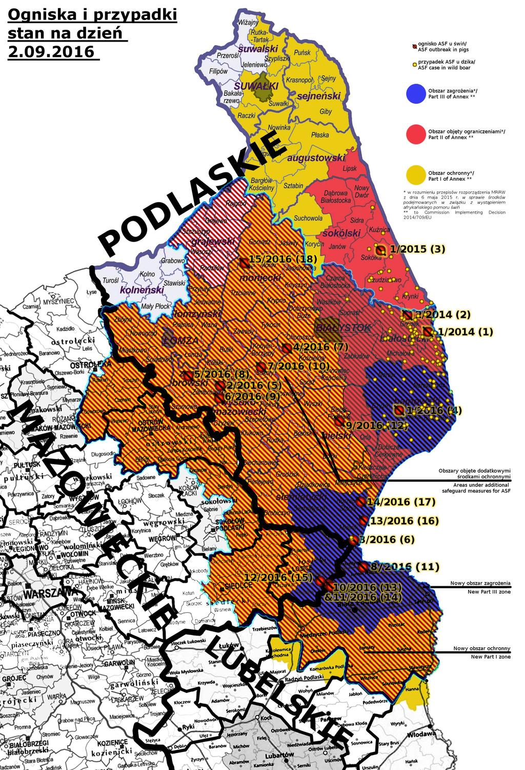 Działania podejmowane przez PZŁ w zakresie zwalczania i przeciwdziałania występowaniu na terenie Polski wirusa afrykańskiego pomoru świń.